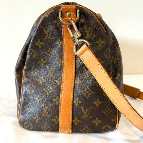 Louis Vuitton Monogram Keepall Bandoulière 45 Duffle Travel Bag - COA Included - Picture 10 of 17